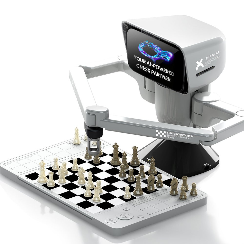 Senserobot 迷你便携式国际象棋套装