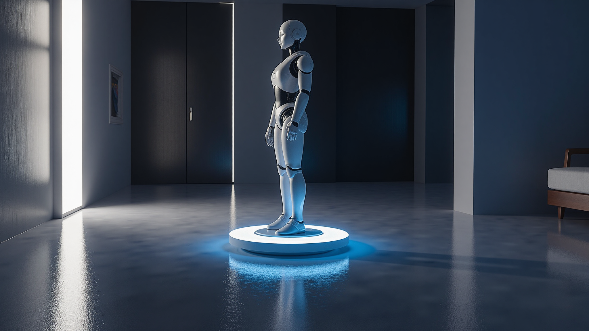 Humanoid Robot Factory Training Scenario
