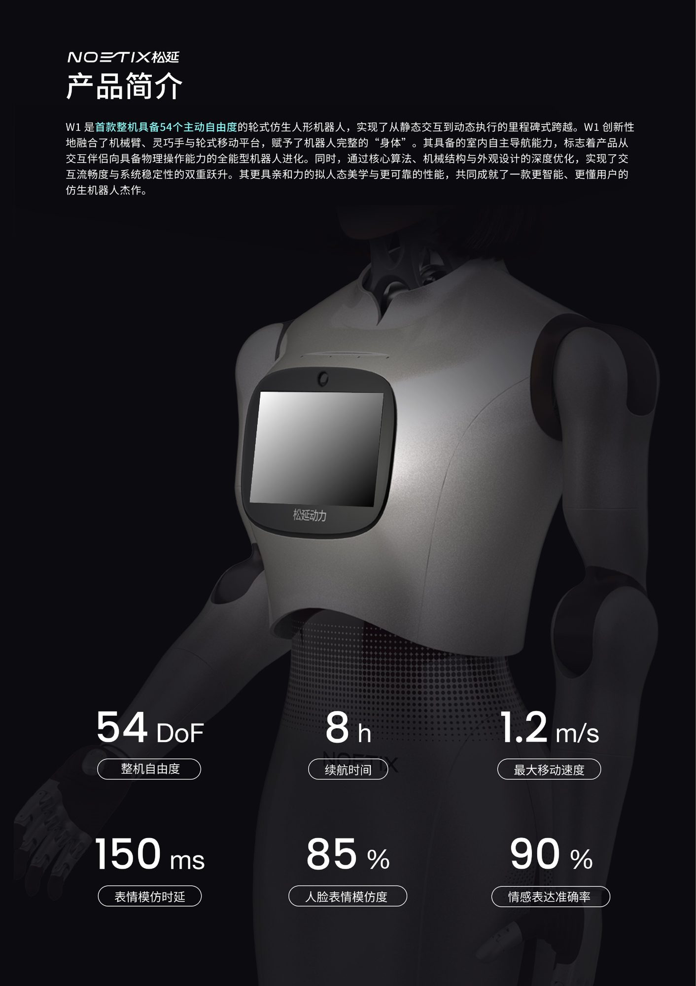 W1 产品手册 · 功能介绍