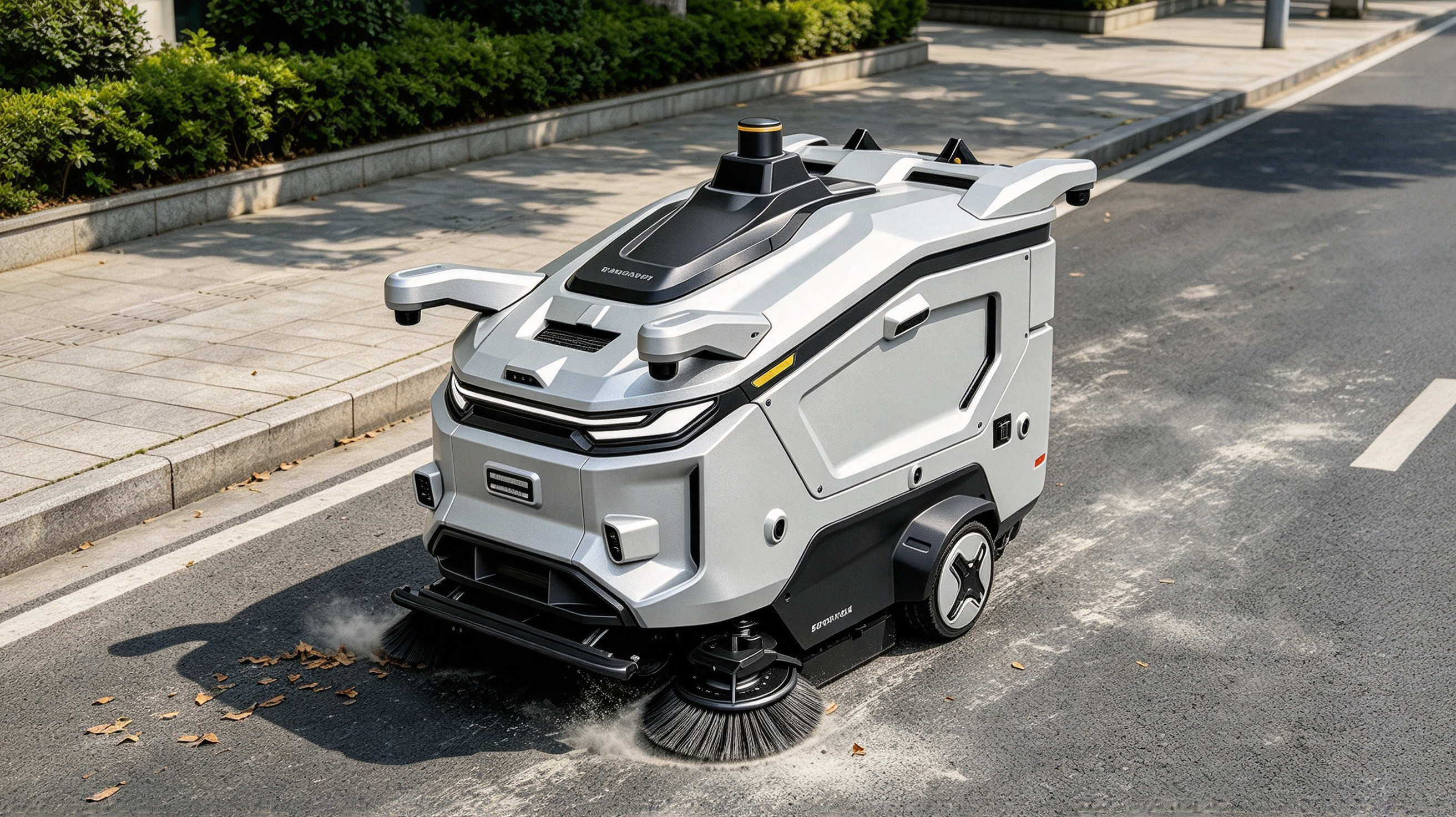 AI-135 智能巡逻与清扫机器人